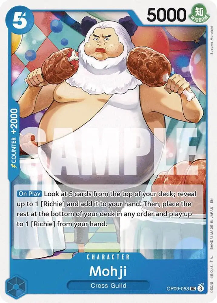 Mohji (Reprint) (OP09-053) [Starter Deck 25: BLUE Buggy]