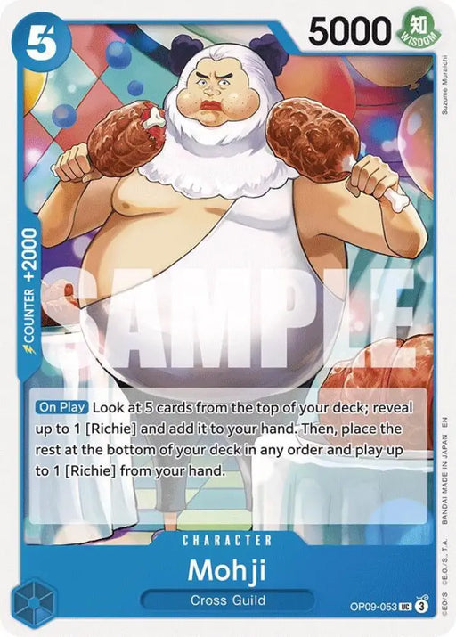 Mohji (Reprint) (OP09-053) [Starter Deck 25: BLUE Buggy]