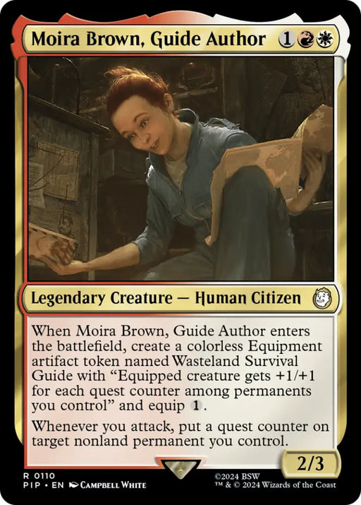 Moira Brown Guide Author [Fallout] - MTG Single