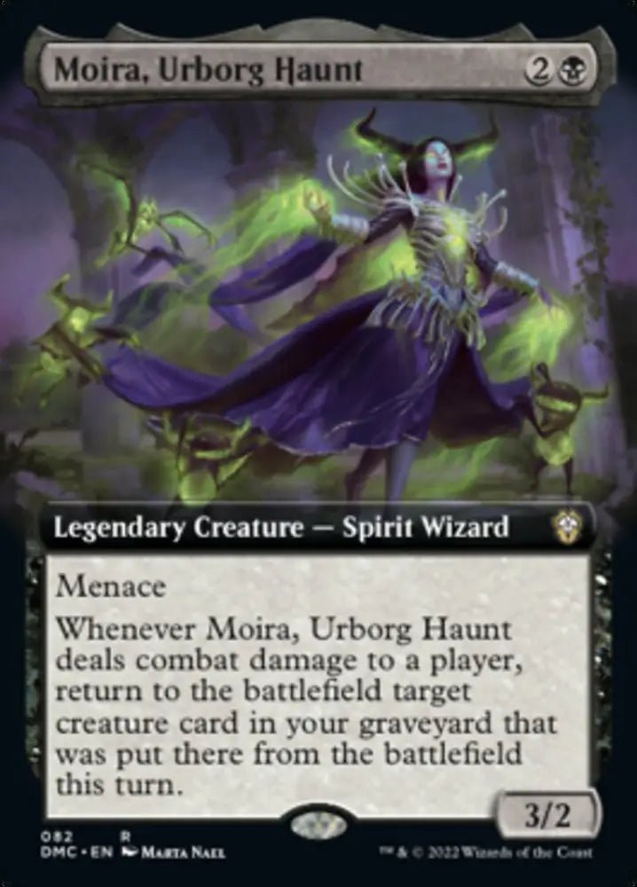 Moira Urborg Haunt (Extended Art) [Dominaria United Commander] - MTG Single