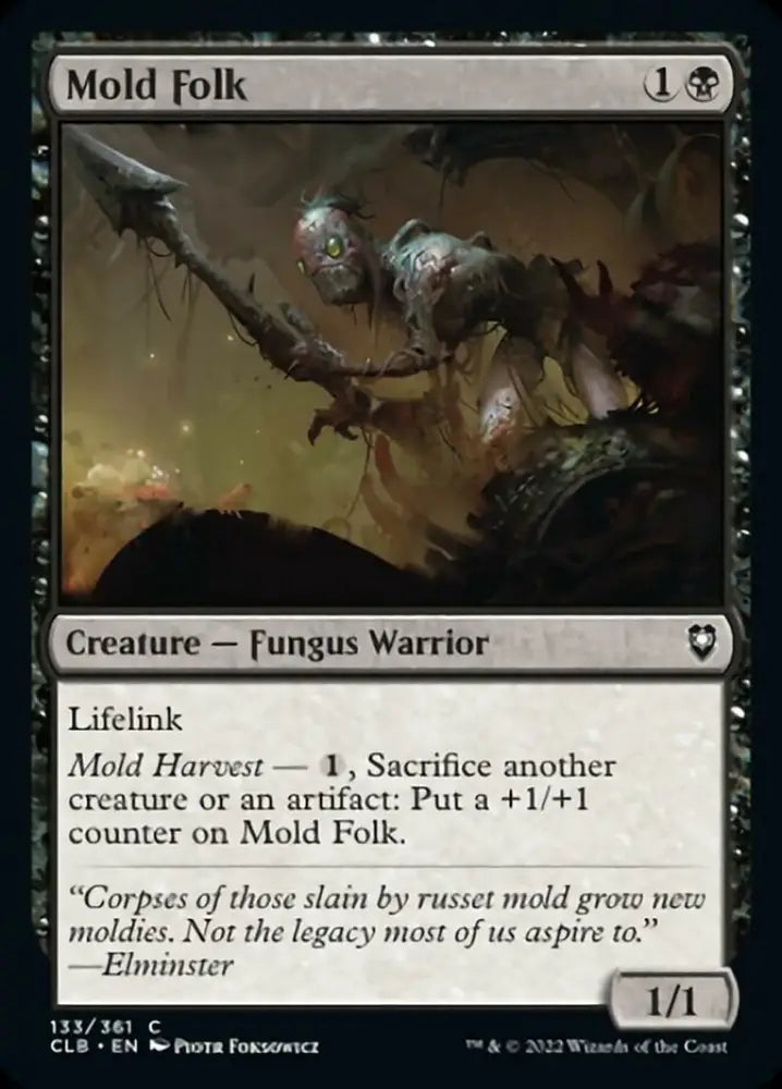 Mold Folk [Commander Legends: Battle for Baldur’s Gate] - MTG Single