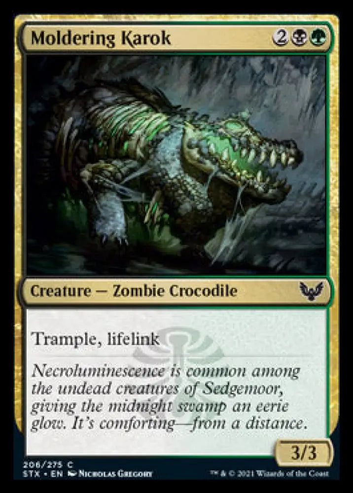 Moldering Karok [Strixhaven: School of Mages] - MTG Single