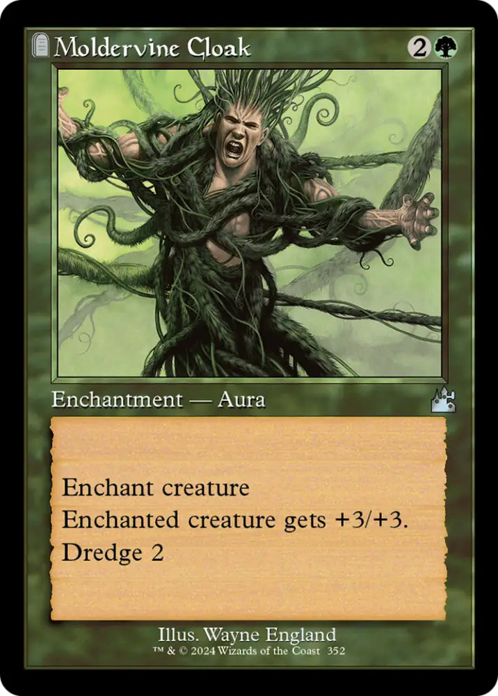 Moldervine Cloak (Retro Frame) [Ravnica Remastered] - MTG Single