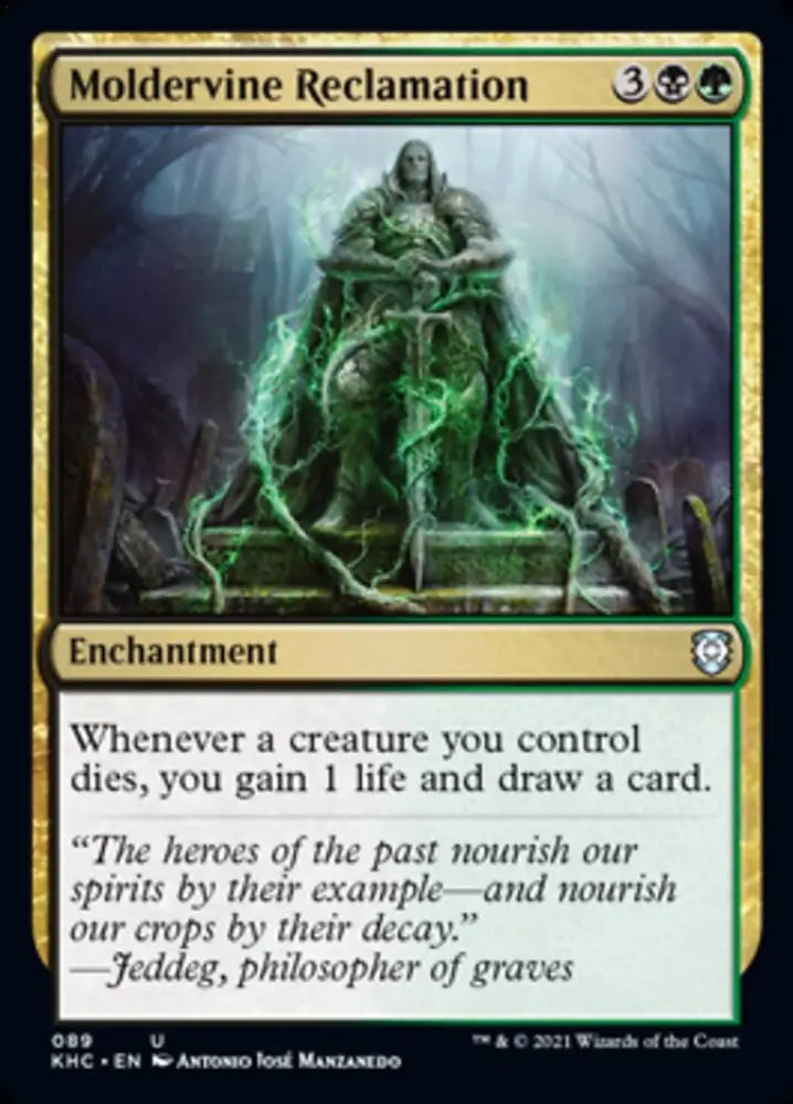 Moldervine Reclamation [Kaldheim Commander] - MTG Single