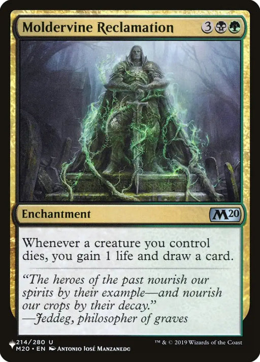 Moldervine Reclamation [The List] - MTG Single