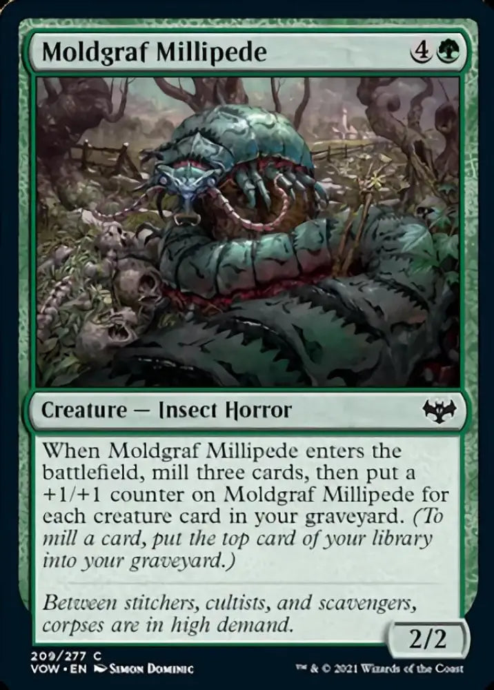 Moldgraf Millipede [Innistrad: Crimson Vow] - MTG Single