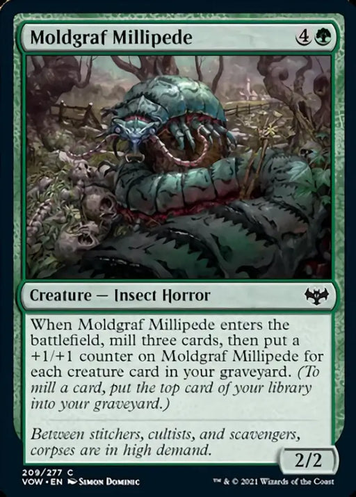 Moldgraf Millipede [Innistrad: Crimson Vow] - MTG Single