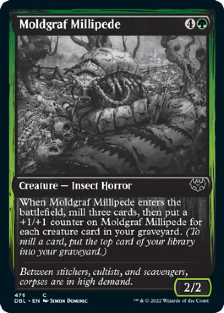 Moldgraf Millipede [Innistrad: Double Feature] - MTG Single