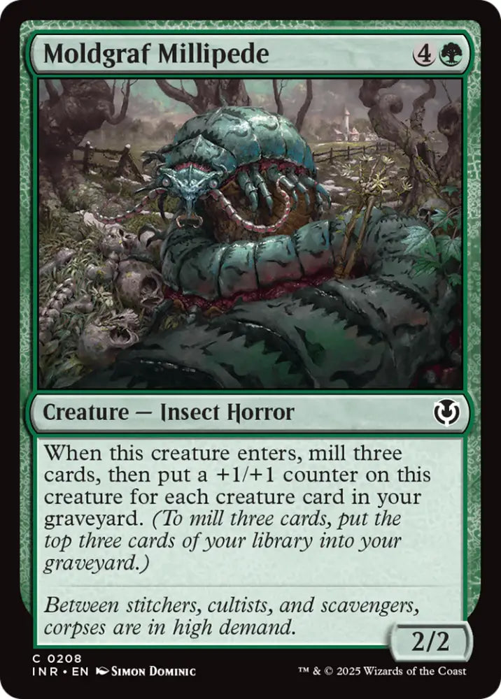 Moldgraf Millipede [Innistrad Remastered] - MTG Single