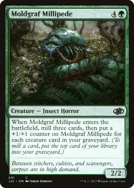 Moldgraf Millipede [Jumpstart 2022] - MTG Single
