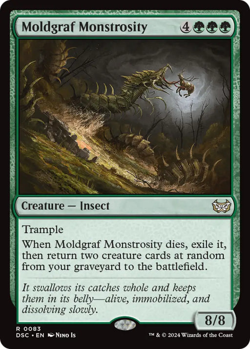 Moldgraf Monstrosity [Duskmourn: House of Horror Commander] - MTG Single