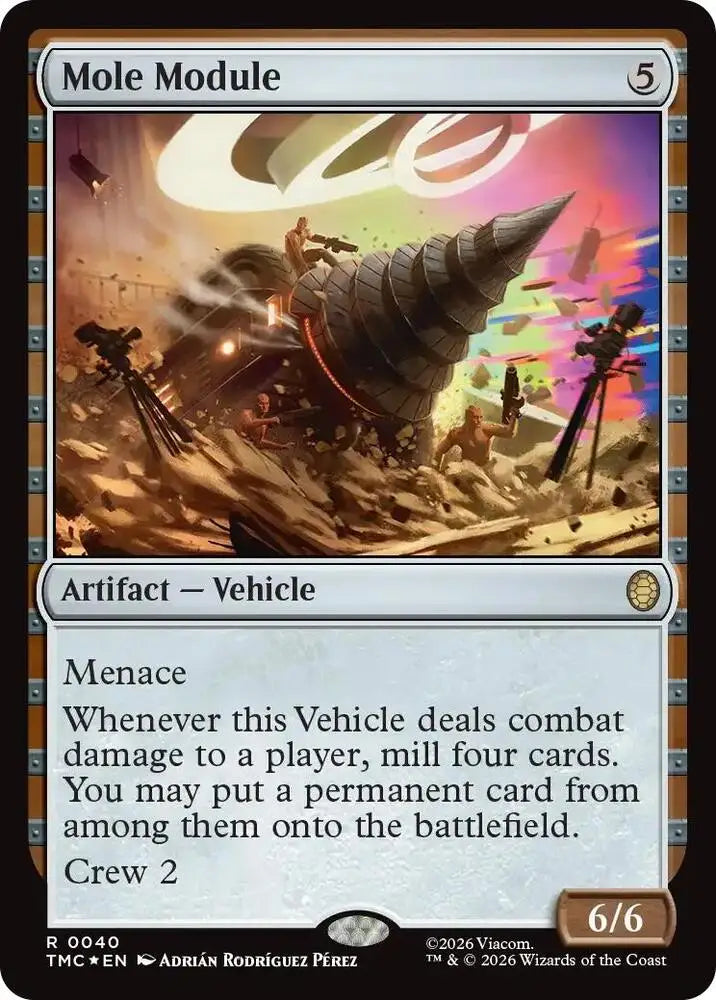 Mole Module (Surge Foil) (40) [Teenage Mutant Ninja Turtles Commander]