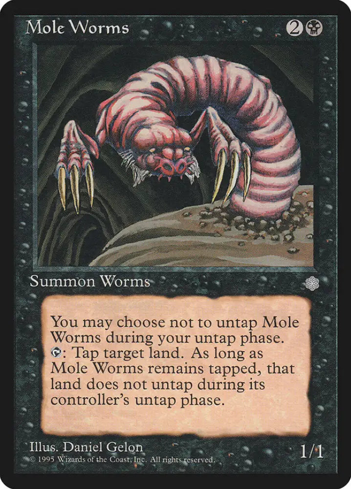 Mole Worms [Ice Age] - MTG Single