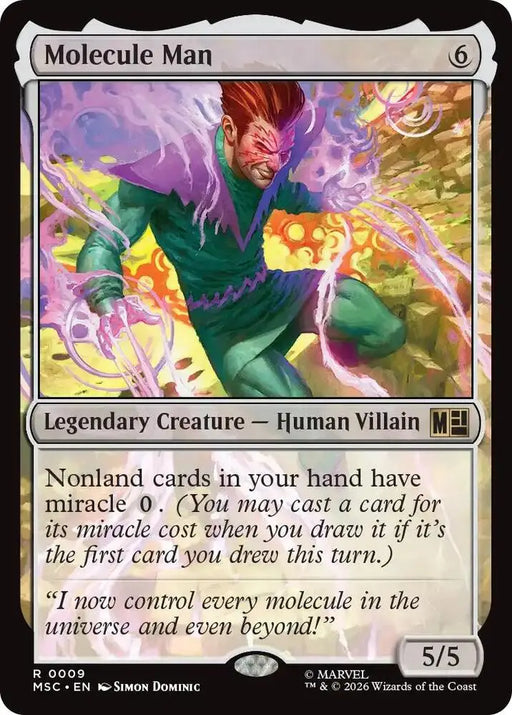 Molecule Man (9) [Marvel Super Heroes Commander]