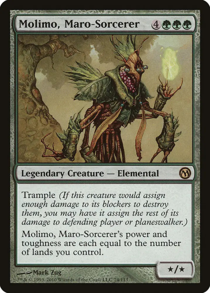 Molimo Maro-Sorcerer [Duels of the Planeswalkers] - MTG Single