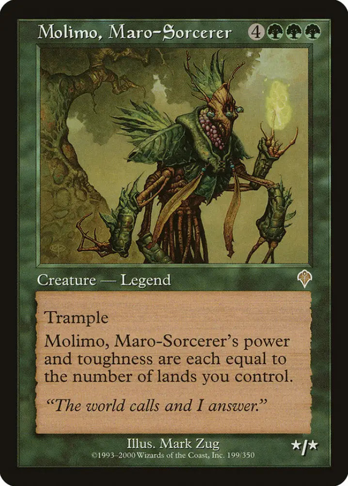 Molimo Maro-Sorcerer [Invasion] - MTG Single