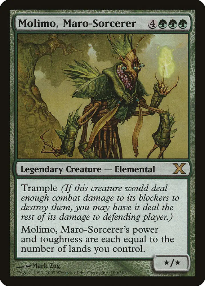 Molimo Maro-Sorcerer [Tenth Edition] - MTG Single