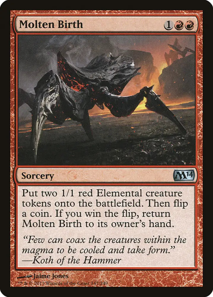 Molten Birth [Magic 2014] - MTG Single