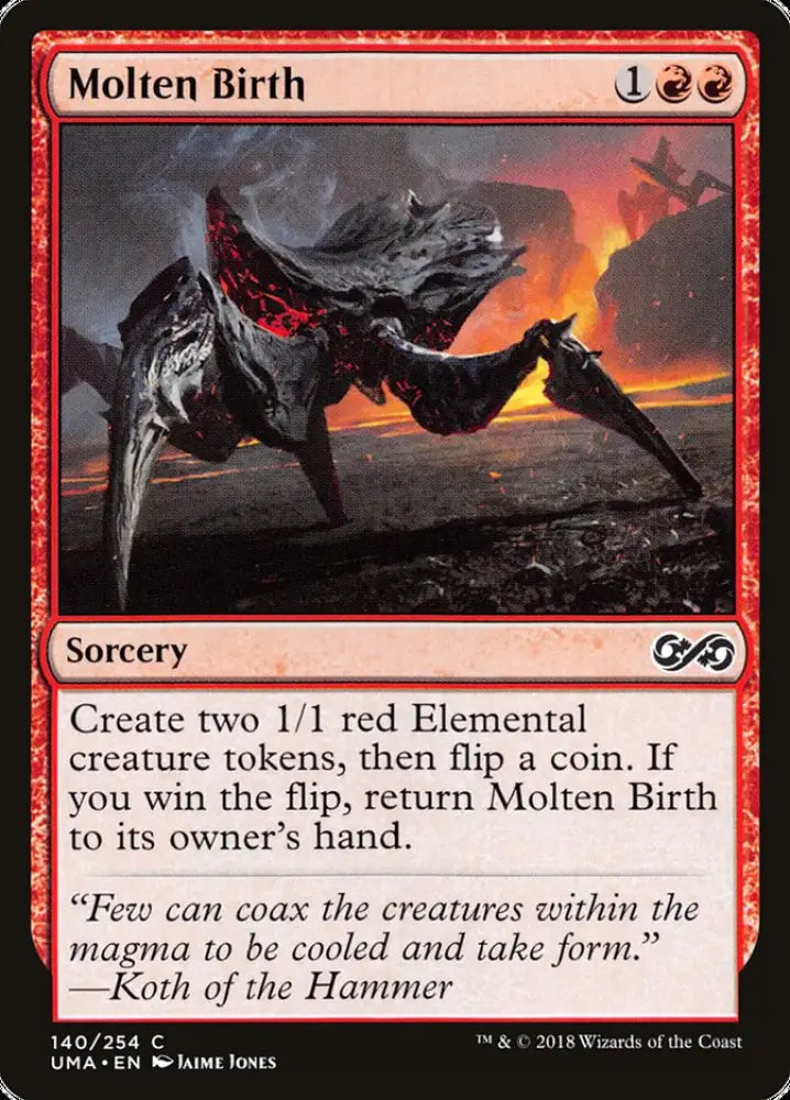 Molten Birth [Ultimate Masters] - MTG Single