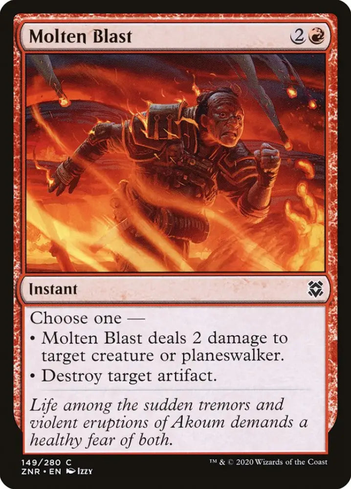 Molten Blast [Zendikar Rising] - MTG Single