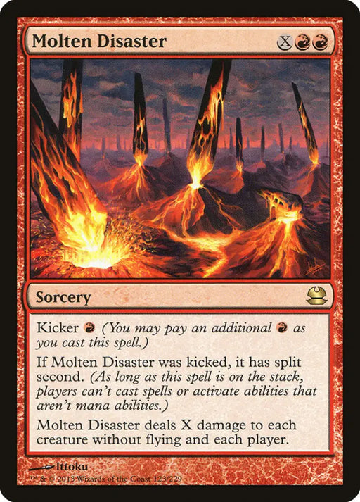 Molten Disaster [Modern Masters] - MTG Single