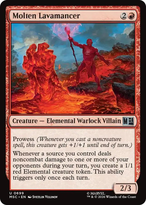 Molten Lavamancer (699) [Marvel Super Heroes Commander]