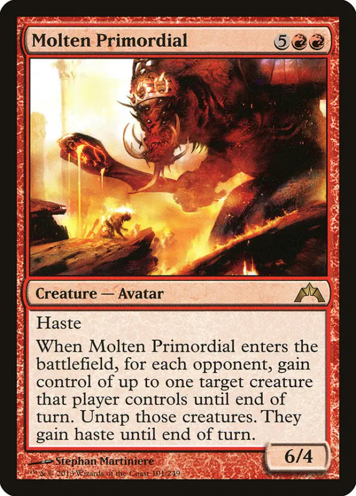 Molten Primordial [Gatecrash] - MTG Single