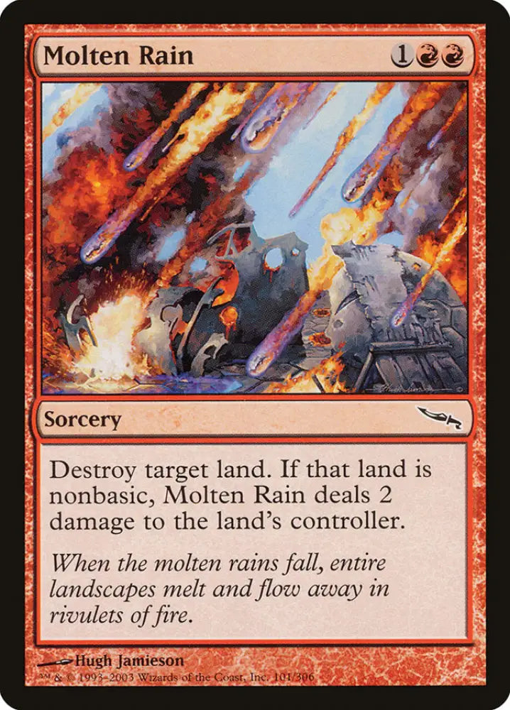 Molten Rain [Mirrodin] - MTG Single