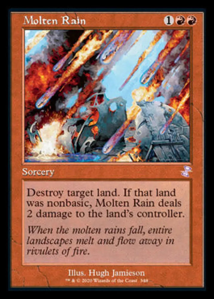 Molten Rain (Timeshifted) [Time Spiral Remastered] - MTG Single