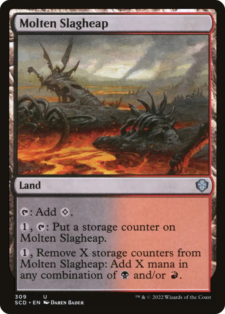 Molten Slagheap [Starter Commander Decks] - MTG Single