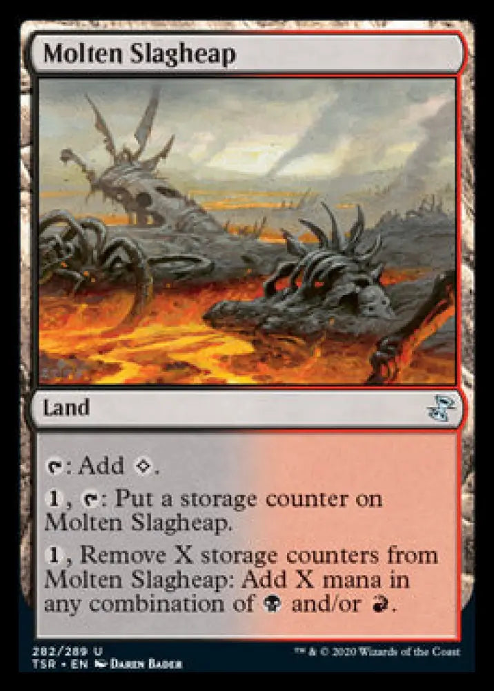 Molten Slagheap [Time Spiral Remastered] - MTG Single