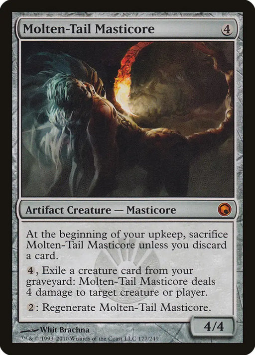 Molten-Tail Masticore [Scars of Mirrodin] - MTG Single