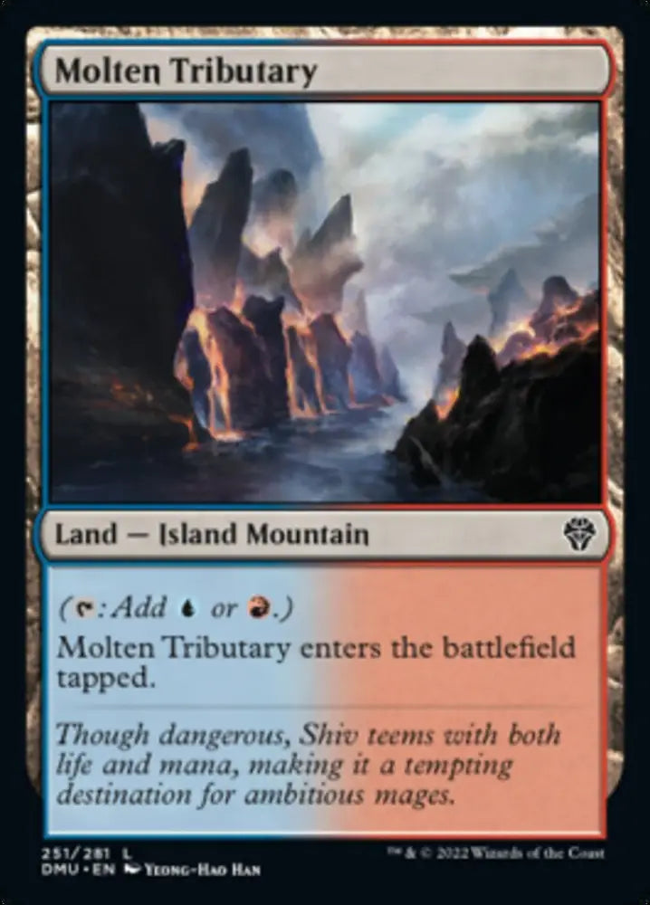 Molten Tributary [Dominaria United] - MTG Single