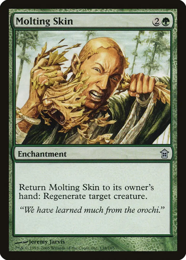 Molting Skin [Saviors of Kamigawa] - MTG Single
