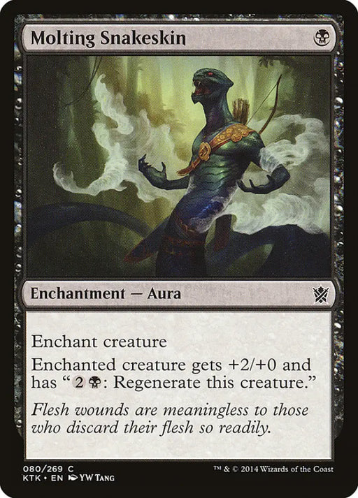 Molting Snakeskin [Khans of Tarkir] - MTG Single