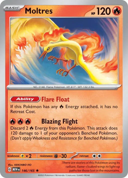 Moltres (146/165) [Scarlet & Violet 151] - Pokemon Single
