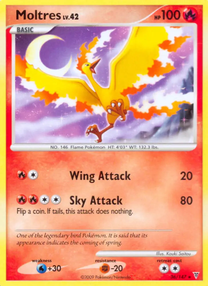 Moltres (36/147) [Platinum: Supreme Victors] - Pokemon Single