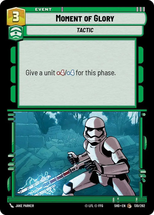Moment of Glory (130/262) [Shadows of the Galaxy] - Star Wars: Unlimited Single