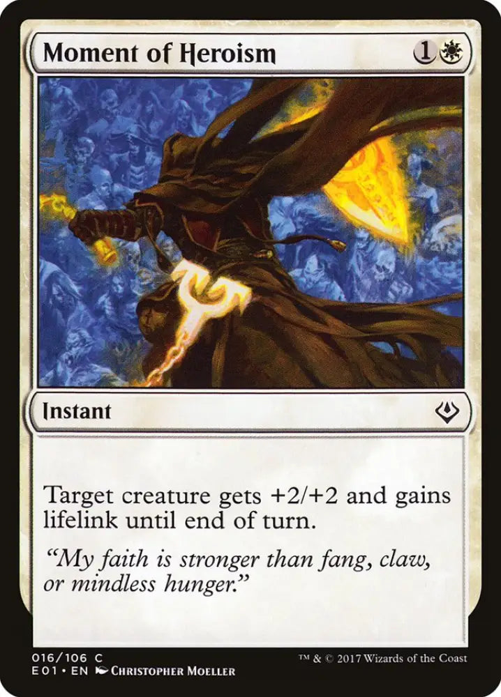 Moment of Heroism [Archenemy: Nicol Bolas] - MTG Single