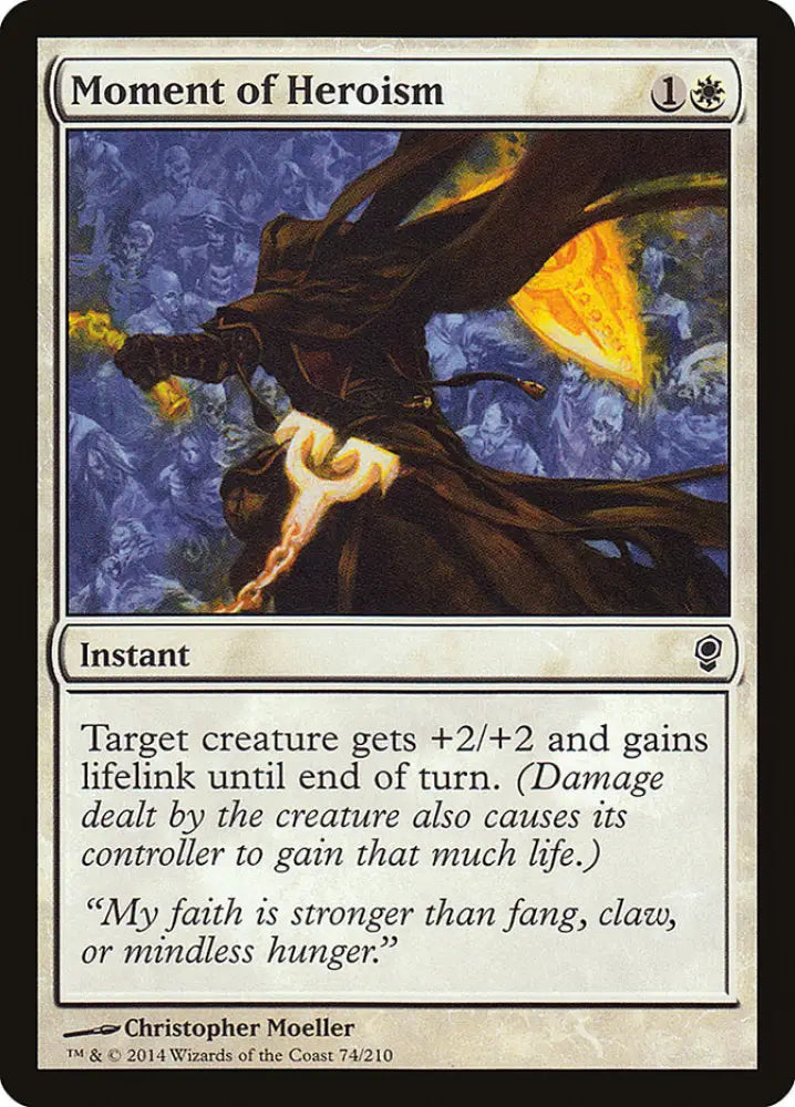 Moment of Heroism [Conspiracy] - MTG Single