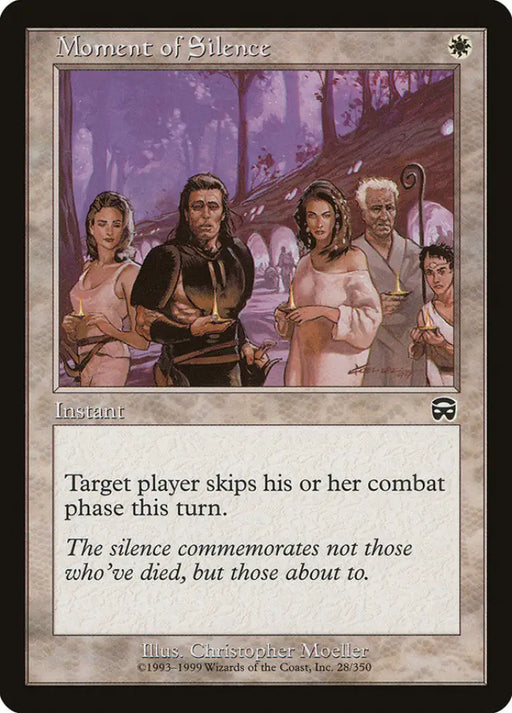 Moment of Silence [Mercadian Masques] - MTG Single
