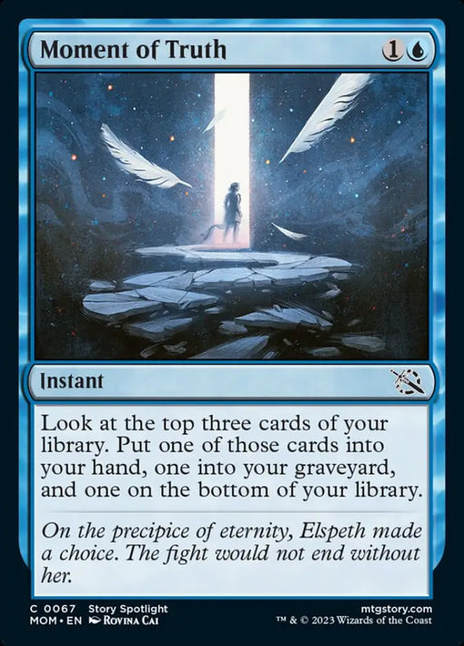 Moment of Truth [March of the Machine] - MTG Single