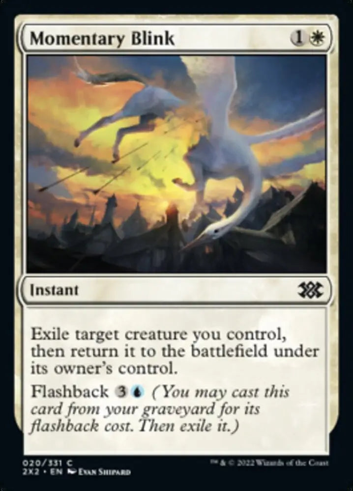 Momentary Blink [Double Masters 2022] - MTG Single