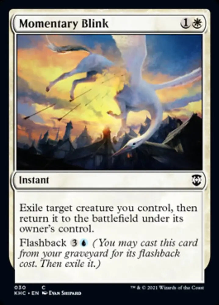 Momentary Blink [Kaldheim Commander] - MTG Single