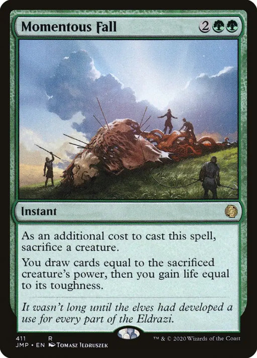 Momentous Fall [Jumpstart] - MTG Single