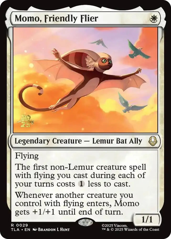 Momo, Friendly Flier (29) [Prerelease Cards]