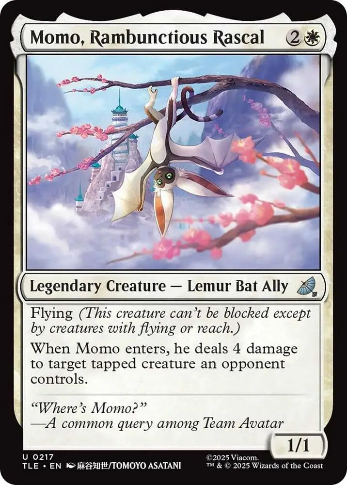 Momo, Rambunctious Rascal (217) [Avatar: The Last Airbender: Eternal-Legal]