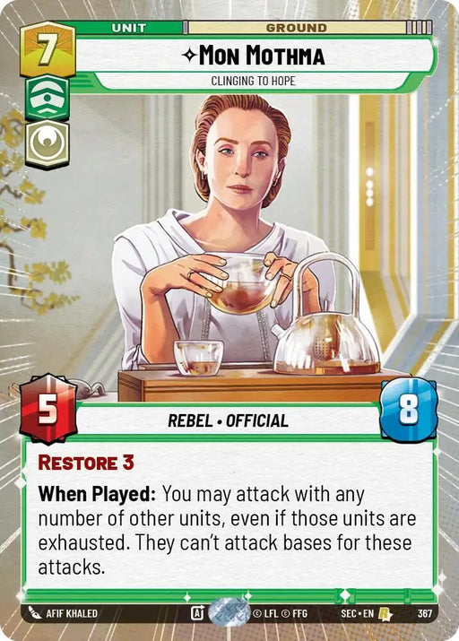 Mon Mothma - Clinging to Hope (Hyperspace) (367) [Secrets of Power]