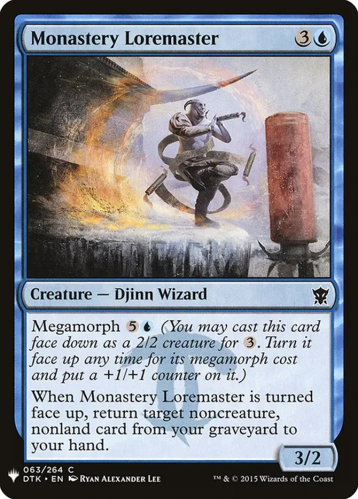 Monastery Loremaster [Mystery Booster] - MTG Single