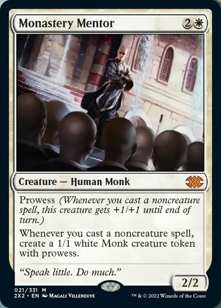 Monastery Mentor [Double Masters 2022] - MTG Single